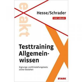 Testtraining Allgemeinwissen inkl. eBook: Eignungs