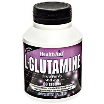 L-Glutamina 500 mg 60 comprimidos Health Aid