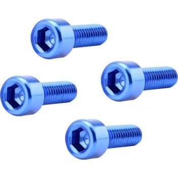 Silver Water Bottle Cage Bolts and Screws Set