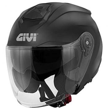 Casque moto jet GIVI X.25 Solid Mat Noir XS