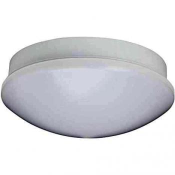 Brilliant Lámpara Visita LED 39 cm Blanco‑Plateado – 24 W, 2460 lm