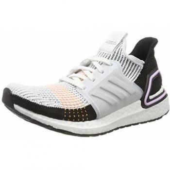 Adidas Ultraboost 19 W, Chaussures de Running Femme, Crystal White/Crystal White/Core Black