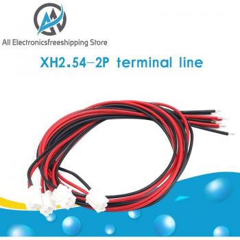 Épissure à deux contacts, pas 2,54 mm – ligne de 0,3 m (10 pièces)