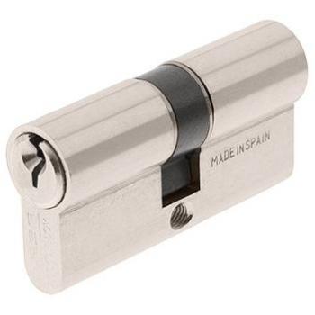 Cylindre TE-5 double en laiton nickelé 40 x 70 mm