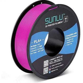SUNLU PLA Plus 3D Filament 1.75mm Fuchsia