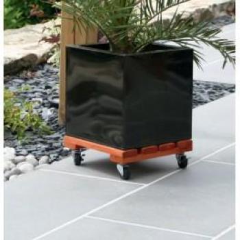 Bois roulant FSC lustré Flora Roll Lasure – Carré 30×30 cm