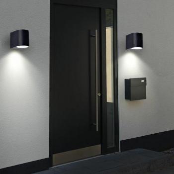 Alu Downlights 2er Set für Außenanwendungen