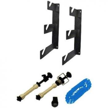 Struttura da parete in tre pannelli per sfondo fotografia Walimex