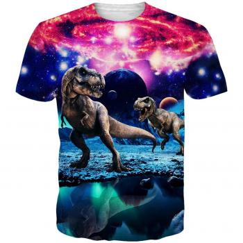 3D Tiergrafik Unisex T-Shirt – Idgreatim Casual Edition