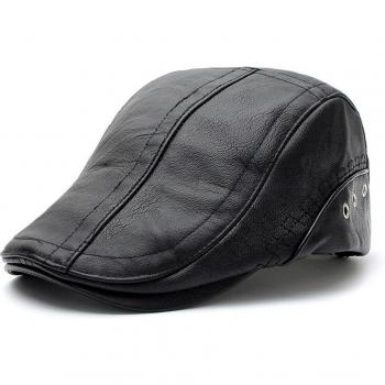 Gorras Gatsby de Cuero para Otoño