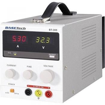 Basetech BT-305 Variable Bench Power Supply 0-30V DC 0-5A 150W