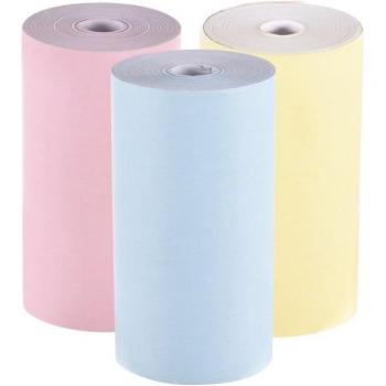 Color Printable Sticker Paper for PeriPage A6, 57*30mm, 3 Rolls
