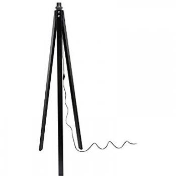Lampada da terra Deco MDL3010 con treppiede in legno