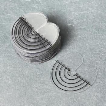 500pcs Clear Insulation Protector for Hair Extension Styling Tools