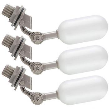 Vanne à flotteur P blanc gris 1/2 pouce
