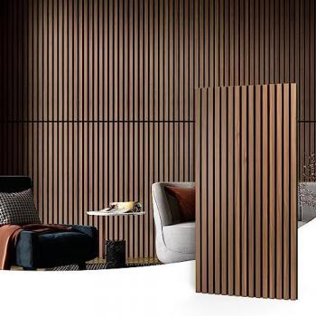 Décorations murales en bois Kyuon – panneaux insonorisants 120×60 cm