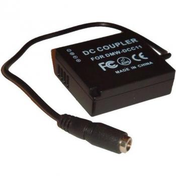 Adaptateur vhbw pour batterie de Panasonic Lumix DMC-GF3