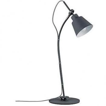 Paulmann 79683: Tischleuchte „Thala“ – 20 W, 230 V, Metall, Grau, keine Lampe
