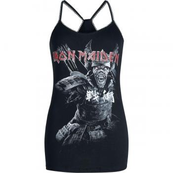 Top Donna Iron Maiden Seal Nero XXL