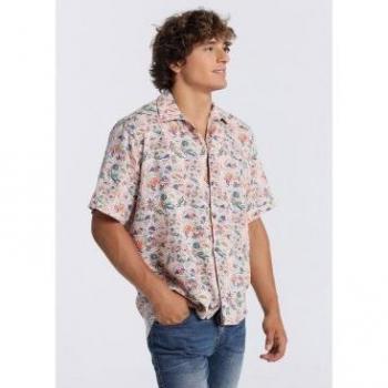 Camicia Multicolore A Maniche Corte Six Valves