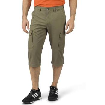 Grüne Cargo-Bermudas für Herren – John Medoox Trekking‑Shorts (Size 36)