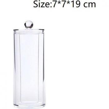 Cotton Pad and Swab Container