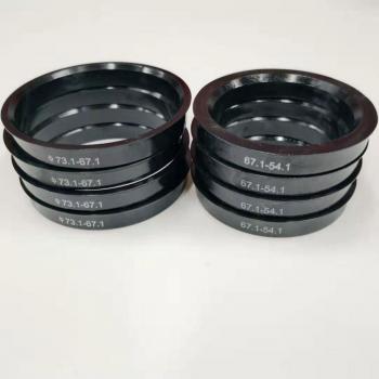Plastic Wheel Hub Centering Rings 4pcs 66.1-60.1 66.5-57.1 67.1-60.1 67.1-66.1mm