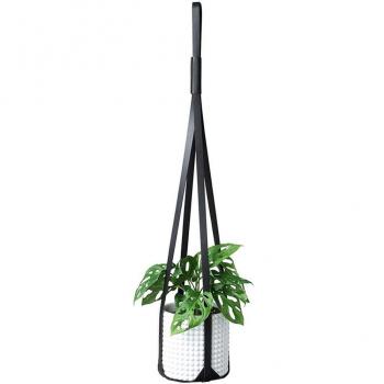 Cintre à Plantes Cuir – Jardinière Suspendue