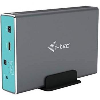 I-tec CAMYSAFEDUAL25 contenitore di unità di archiviazione 2.5 Enclosure HDD/SSD Grigio