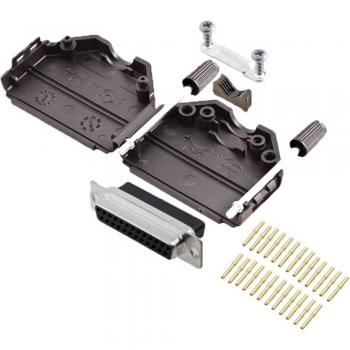 D-SUB 25-Pin Crimp Connector 180°