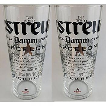 Set di 2 bicchieri Estrella Damm
