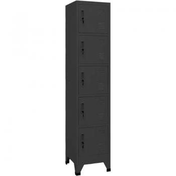 Cassettone Serrato Antracite 38x45x180