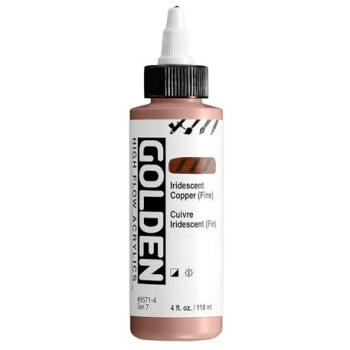 S7 Golden Flow Acrylic 119 ml Iridescent Copper (Fine) Premium