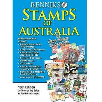 Renniks Stamps of Australia 16th Edition : The Stamp Collectors Reference Guide