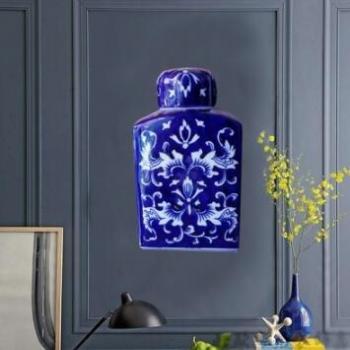 Traditional Blue and White Wall Decor