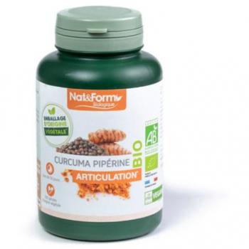 Nat&Form Bio Curcuma Pipérine Gélules 150