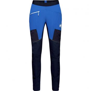 Mammut Eiger Speed Calças Híbridas Softshell Azul para Homens