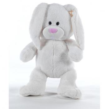 Peluche Bianconiglio 40 cm in Posizione Seduta – Plush & Company