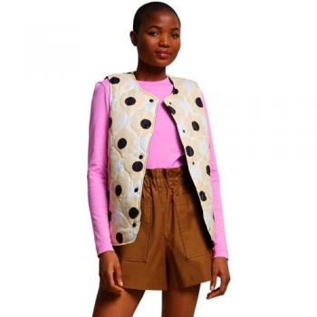 Kiely Orla Quilted Gilet – Cream