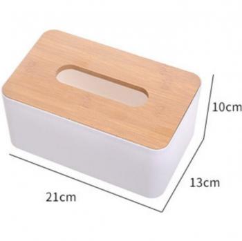 Contenedor decorativo para servilletas y papel higiénico retro