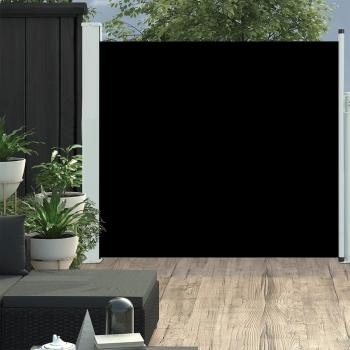 VidaXL 170x300 cm Black Side Awning for Patio