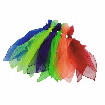 Scarves for Dance and Movement, 60 cm, Multi-Colour