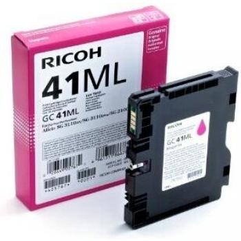Cartuccia Originale Ricoh 405767 GC 41ML (Magenta 600 pagine)