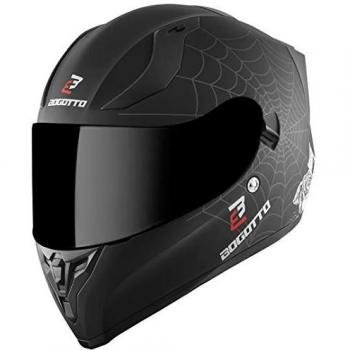 Casque Bogotto V128 Grim Noir Gris (XL)