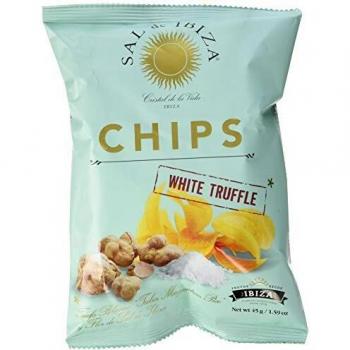 Patatas chips con trufa blanca de Ibiza