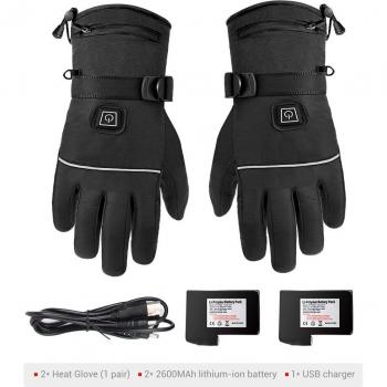 Gants de moto thermiques avec batterie