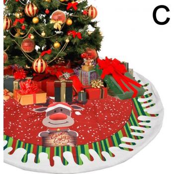 Decorative Christmas Tree Skirt 78cm