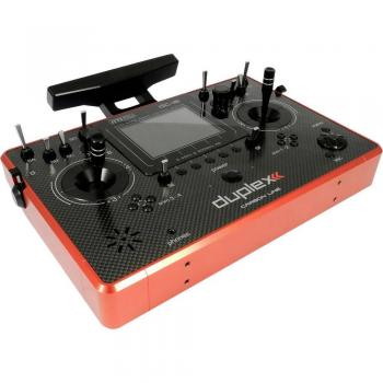 Jeti DC-16 II 2.4EX Duplex Carbon Sender Rot