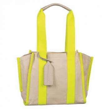 TOM TAILOR Alani Shopper mit Neonbesätzen