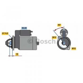 Bosch 0986023920 Starter Motor